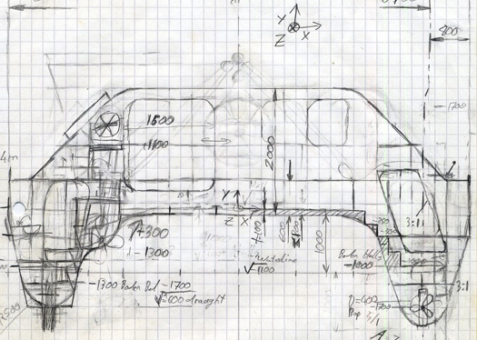 blog2003_09_25-first-sketch-for-cruising-catamaran-WaveScalpel first sketch for cruising catamaran WaveScalpel