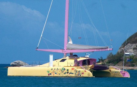 design-colleagues-carbon-fiber catamaran from New Zealand